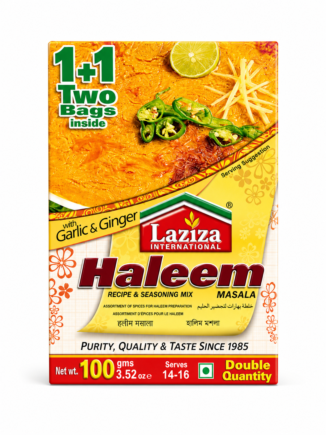 Laziza Haleem Mix with Ginger & Garlic 100g
