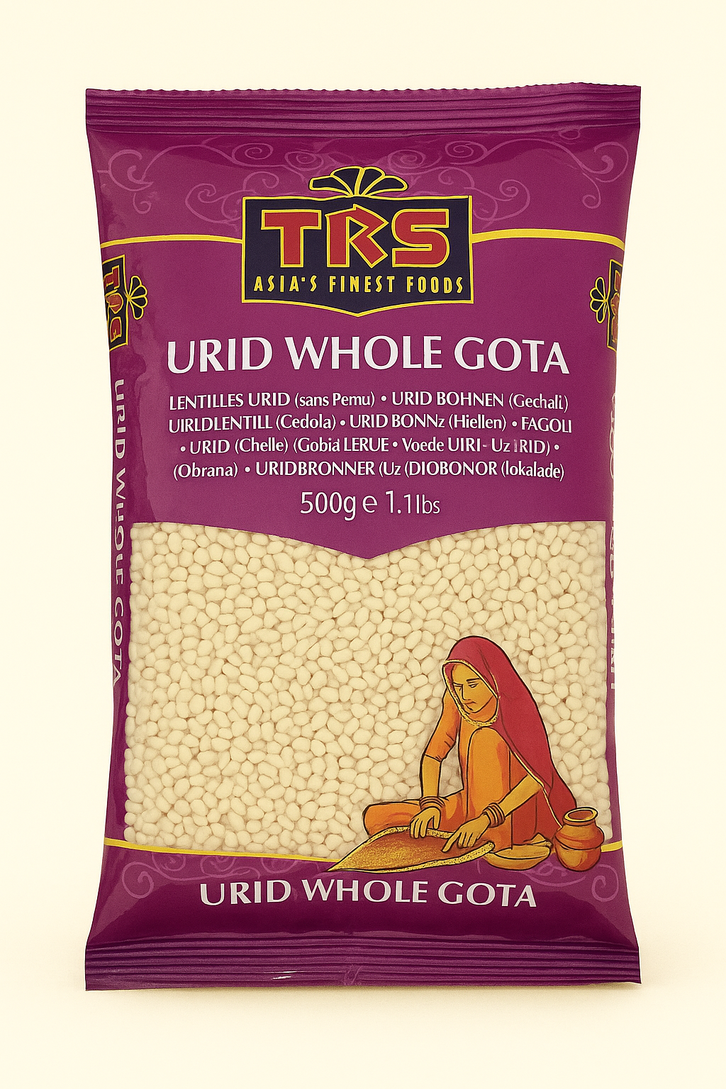 TRS - 500g Urid Dal Whole Gota