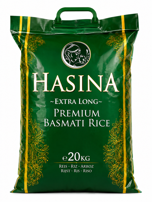 Hasina Basmati Extra Long Rice 20kg