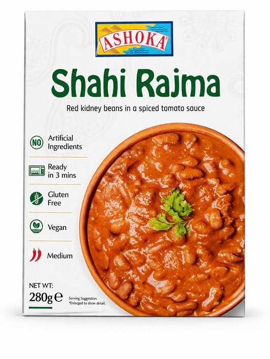 Ashoka Shahi Rajma Ready-to-Eat 280 g – Buy Online Authentic Indian Kidney Bean Curry Meal
