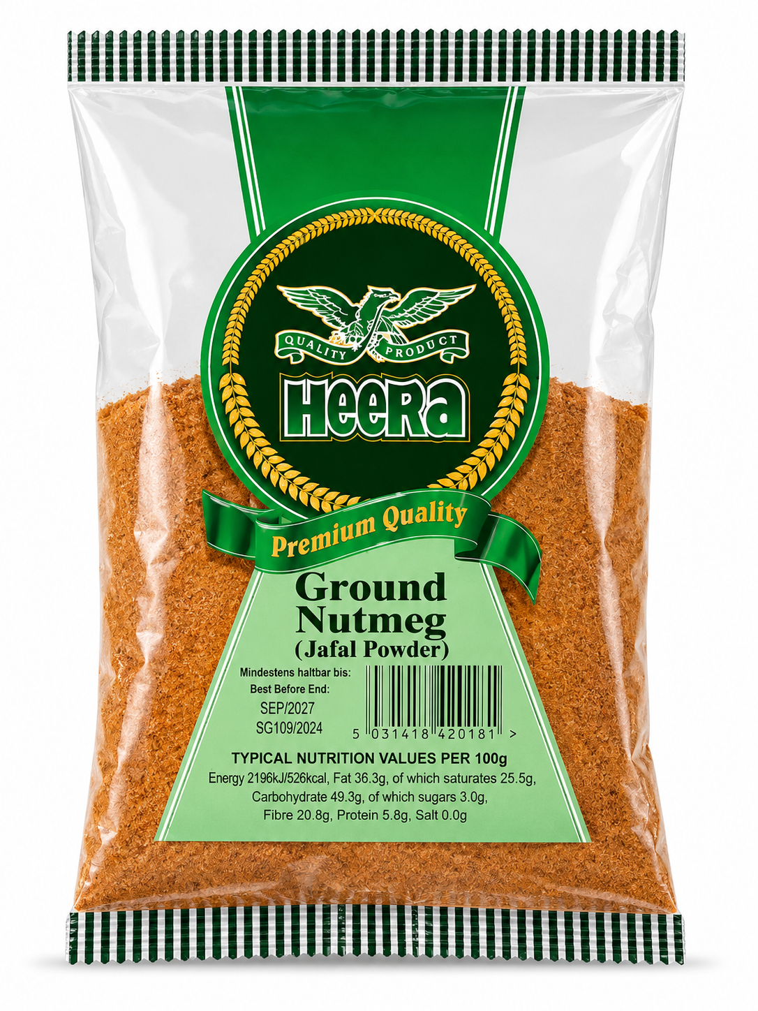 Heera Ground Nutmeg (Jaifal Powder) 100g
