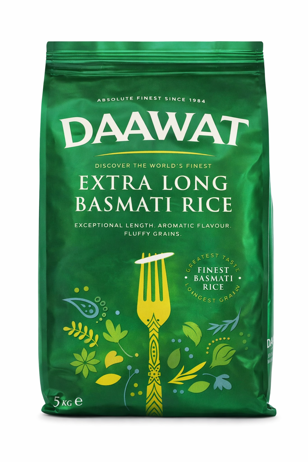 Daawat Extra Long Basmati Rice 5kg – Premium Long-Grain Rice