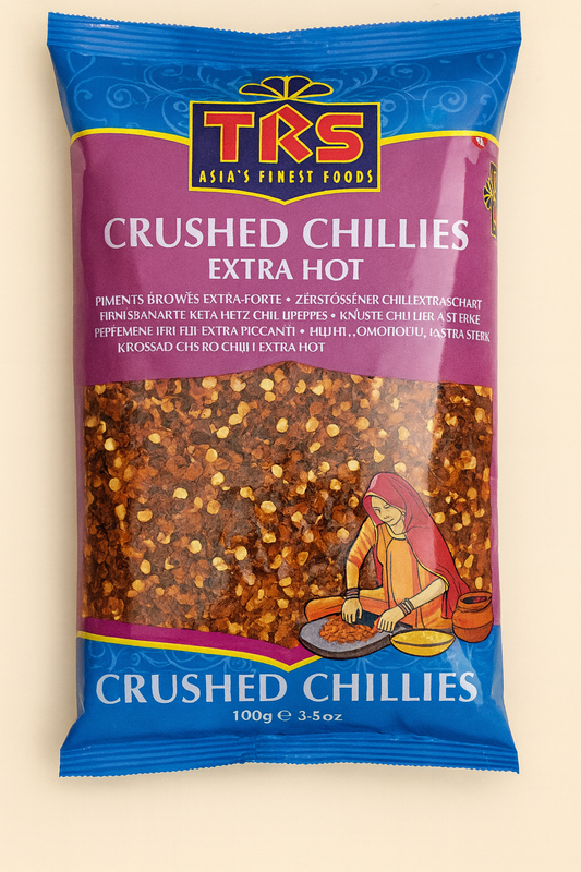 TRS/Schani Crushed Chillies 100g – Hot & Flavorful