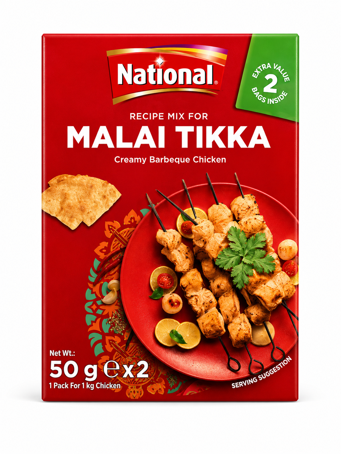 National Malai Tikka 50g x 2