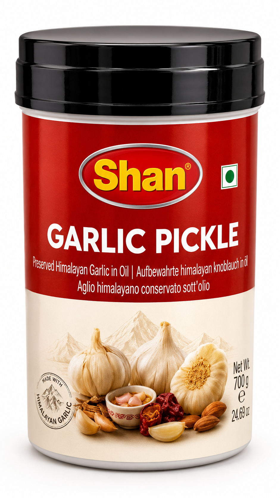 Shan Garlic Pickle 1kg