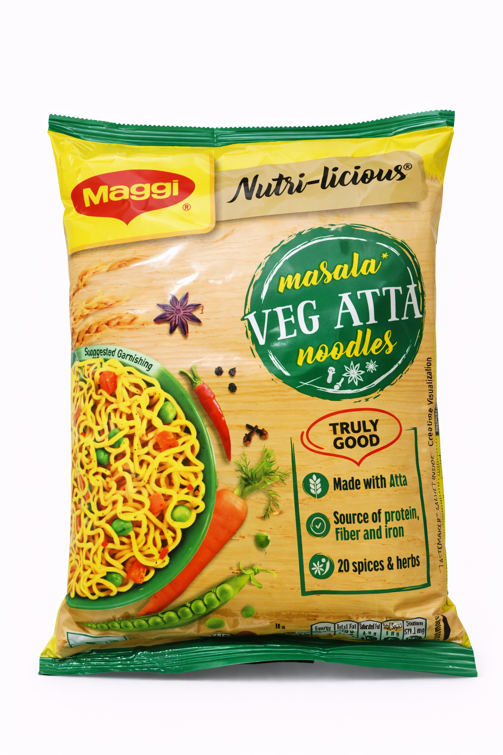 Maggi - Masala Veg. Atta Noodles 72,5g