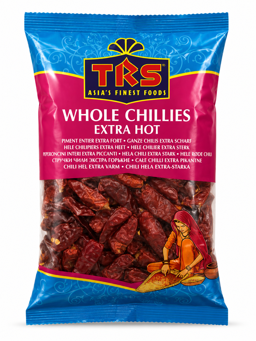 TRS Whole Chillies Extra Hot 50g