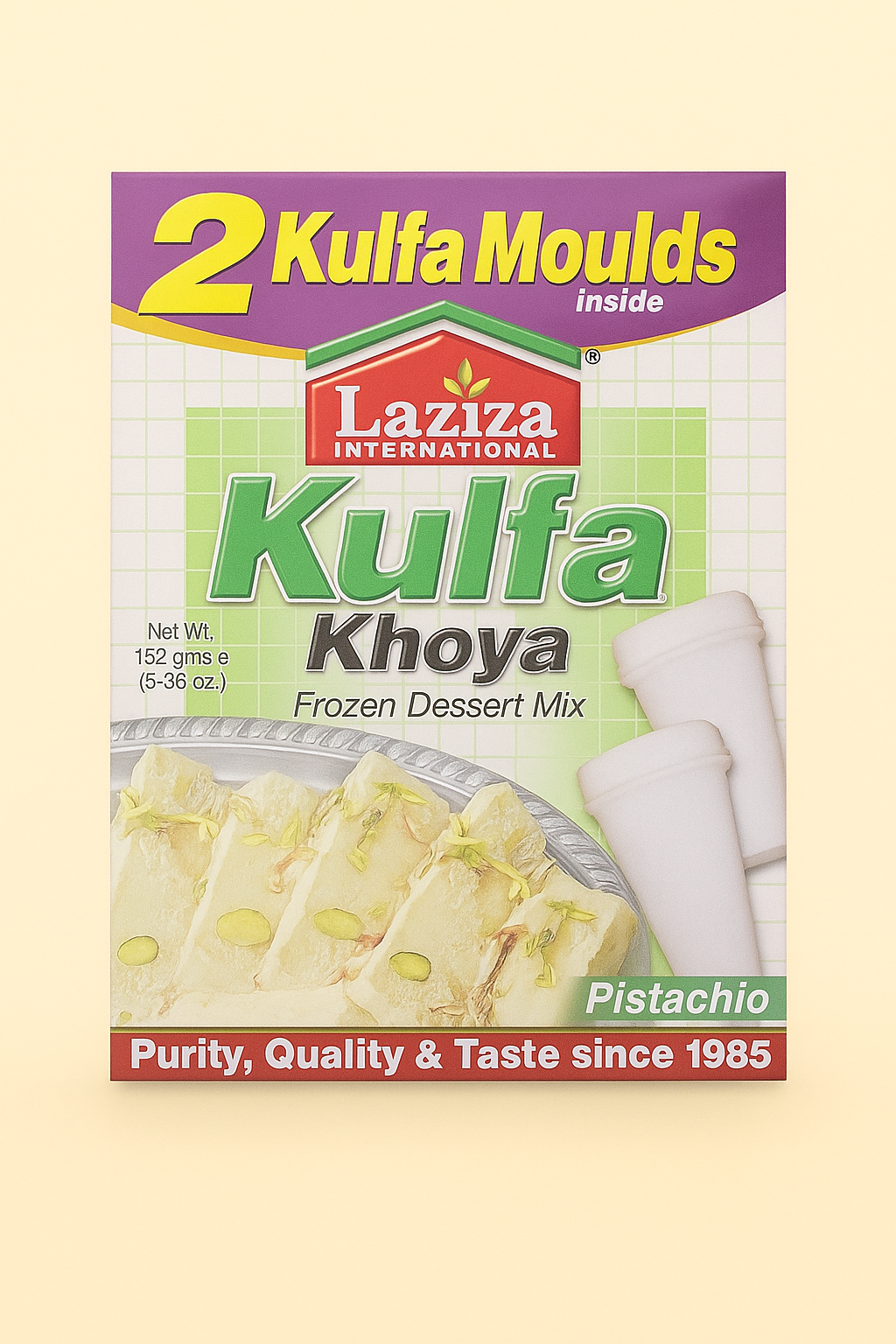 Laziza Kulfa Khoya Pistacchio 152g