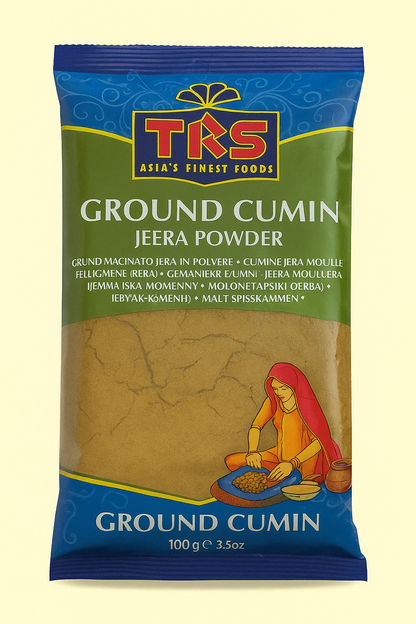 TRS/Schani Jeera Powder 100g – Aromatic Ground Cumin for Indian Cooking