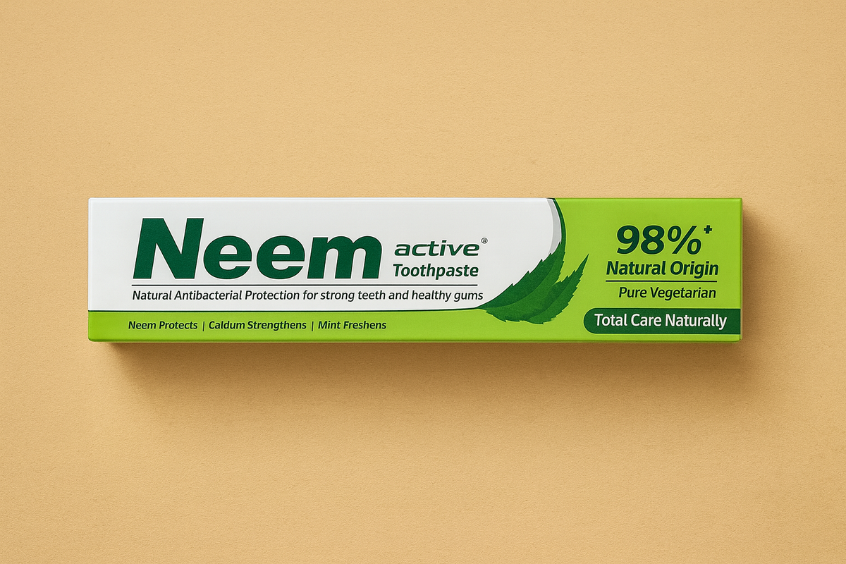 Neem Active Toothpaste 100 g – Buy Online Herbal Toothpaste for Strong Teeth and Healthy Gums